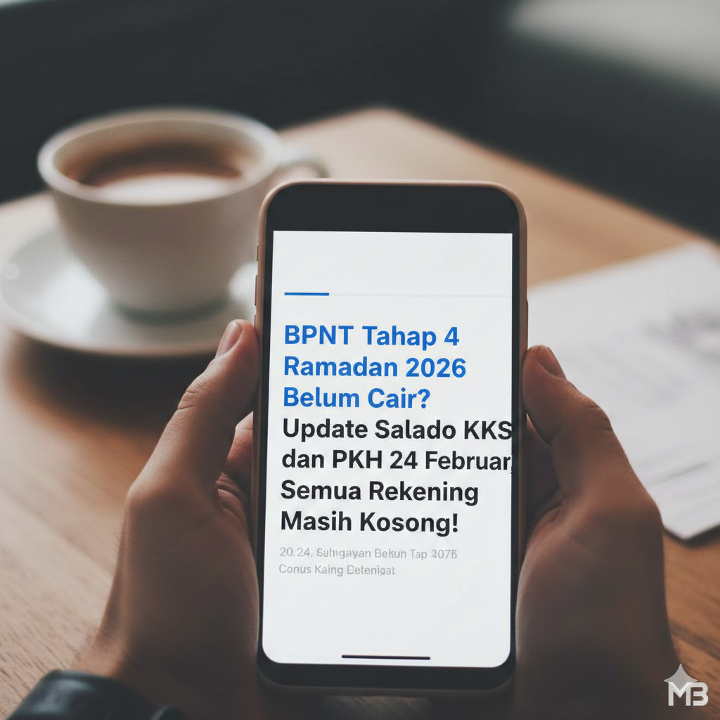 BPNT Tahap 4 Ramadan 2026 Belum Cair? Update Saldo KKS dan PKH 24 Februari, Semua Rekening Masih Kosong!