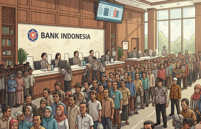 Tukar uang baru BI 2026 resmi dibuka lewat PINTAR BI. Cek jadwal wilayah Jawa dan luar Jawa serta cara pesan online sebelum kuota habis.