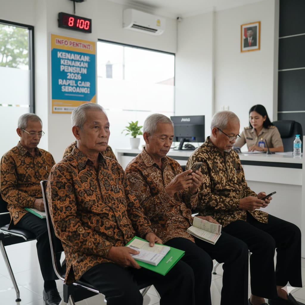 Viral kenaikan pensiun 2026 dan rapel cair. TASPEN tegaskan belum ada keputusan resmi pemerintah. Ini penjelasan lengkapnya.