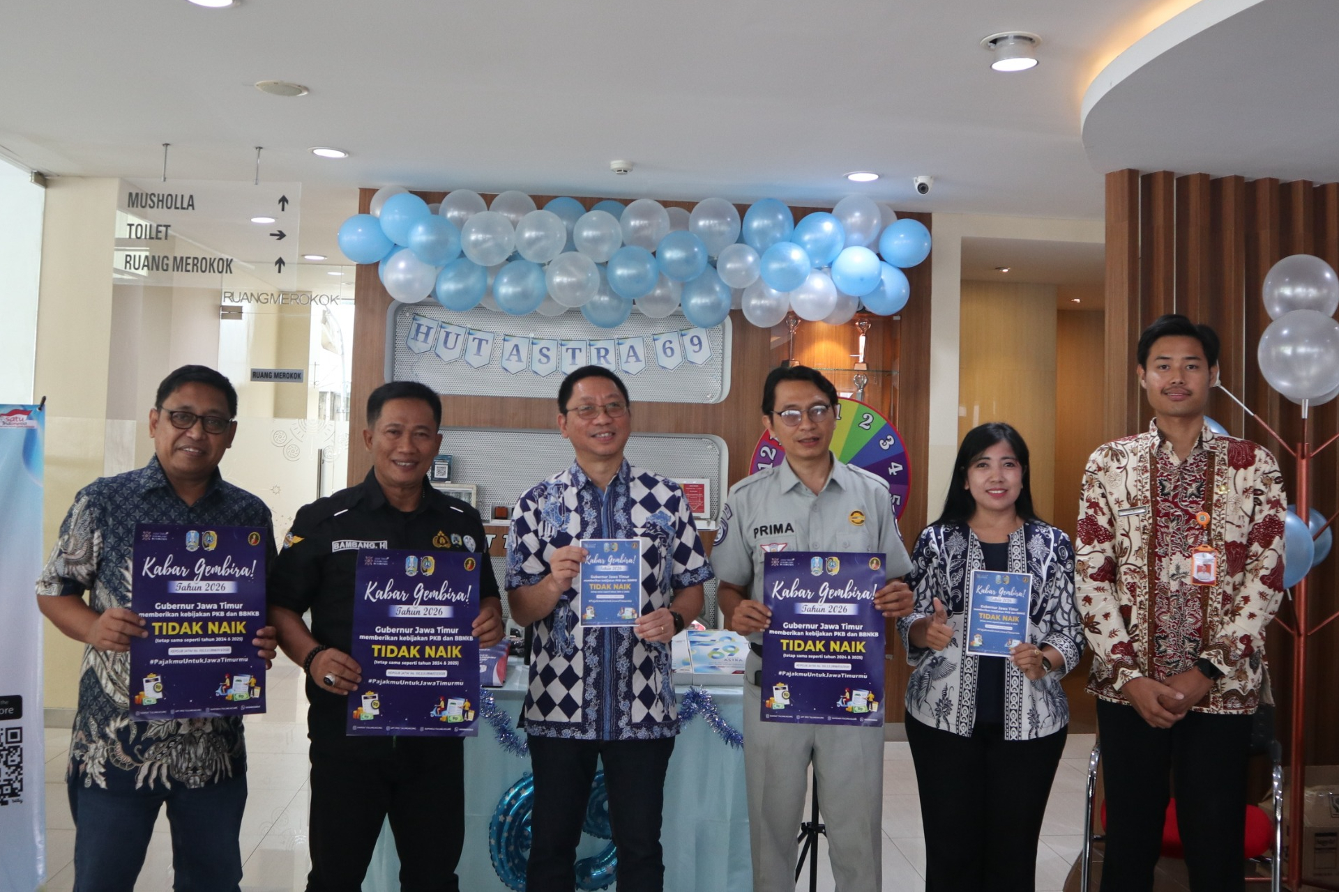 HUT Astra ke-69 dirayakan Auto2000 Tulungagung dengan customer gathering, hadiah servis, dan sosialisasi pajak kendaraan.
