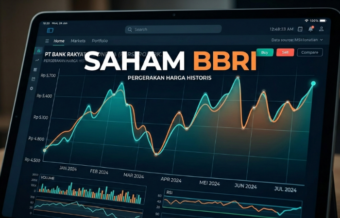 Saham BBRI 2026 disorot! Laba turun tipis, tapi prospek kredit dan dividen tetap menarik investor.