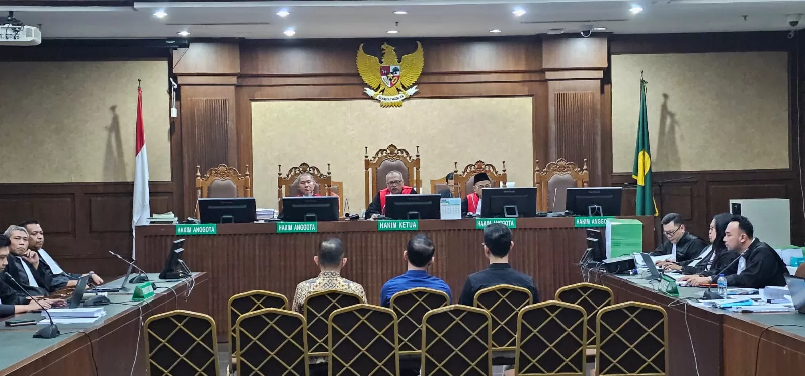 Sidang korupsi Pertamina Patra Niaga masuk tahap putusan. (Sumber: Jawa Pos)