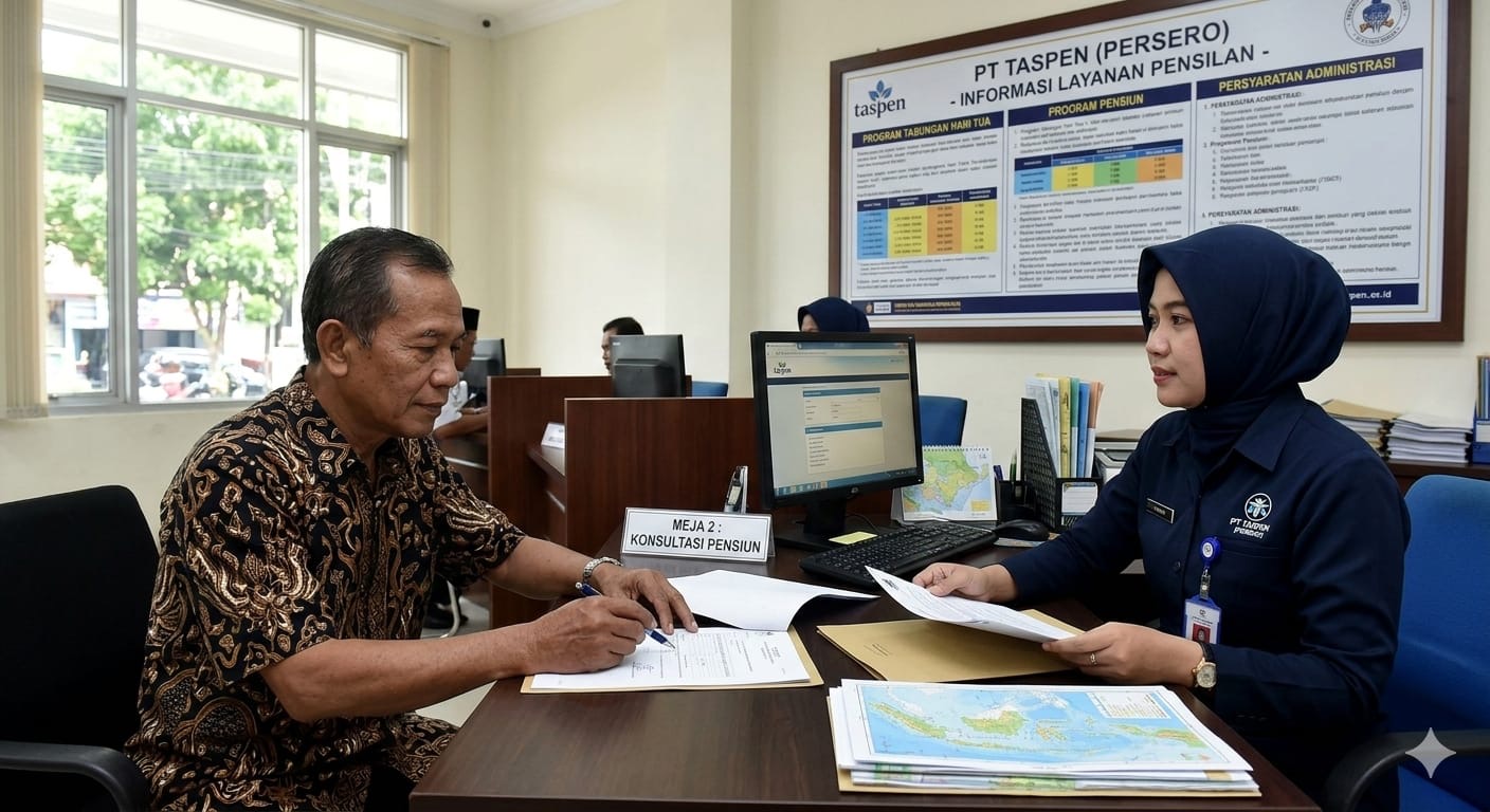 IHSG dibuka terkoreksi 0,60 persen, isu kenaikan pensiun 2026 kembali ramai. TASPEN Kediri tegaskan belum ada keputusan resmi.