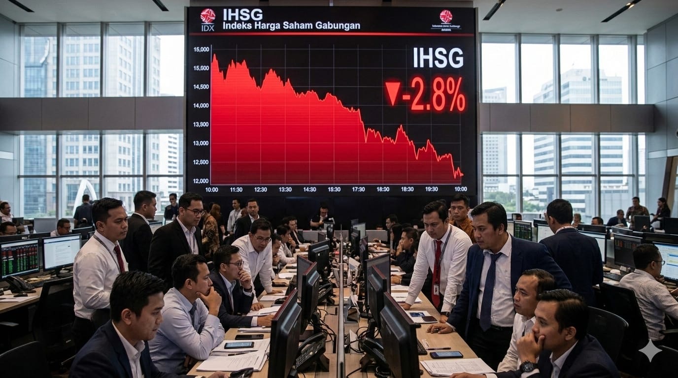 IHSG dibuka melemah, isu kenaikan pensiun 2026 ramai. TASPEN Kediri tegaskan belum ada keputusan resmi pemerintah.