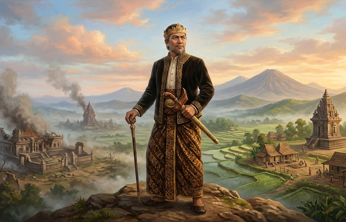 Kisah Airlangga dan Kerajaan Kediri: selamat dari mahapralaya, bangkit jadi raja besar dan membangun peradaban Jawa Timur.