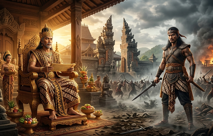 Sejarah Kerajaan Kediri dari Panjalu hingga runtuhnya Kertajaya, masa kejayaan Jayabaya dan jejaknya di Blitar.