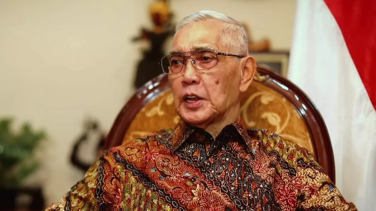Wakil Presiden ke-6 RI Try Sutrisno meninggal dunia di RSPAD Jakarta.(FOTO: SEKRETARIAT PRESIDEN)