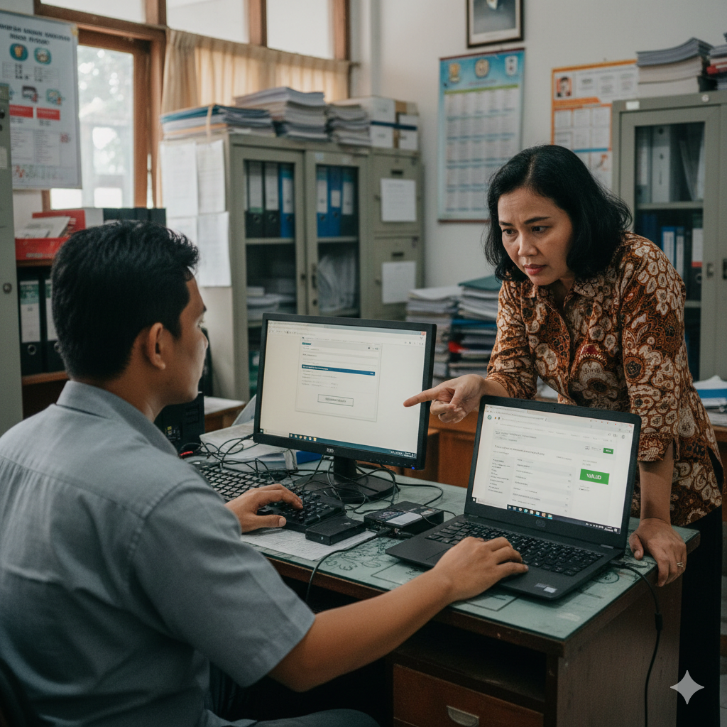 Operator sekolah diminta segera melakukan sinkronisasi Dapodik sebelum 7 Maret 2026 menyusul percepatan validasi Info GTK Maret 2026 agar TPG tidak terlambat cair.
