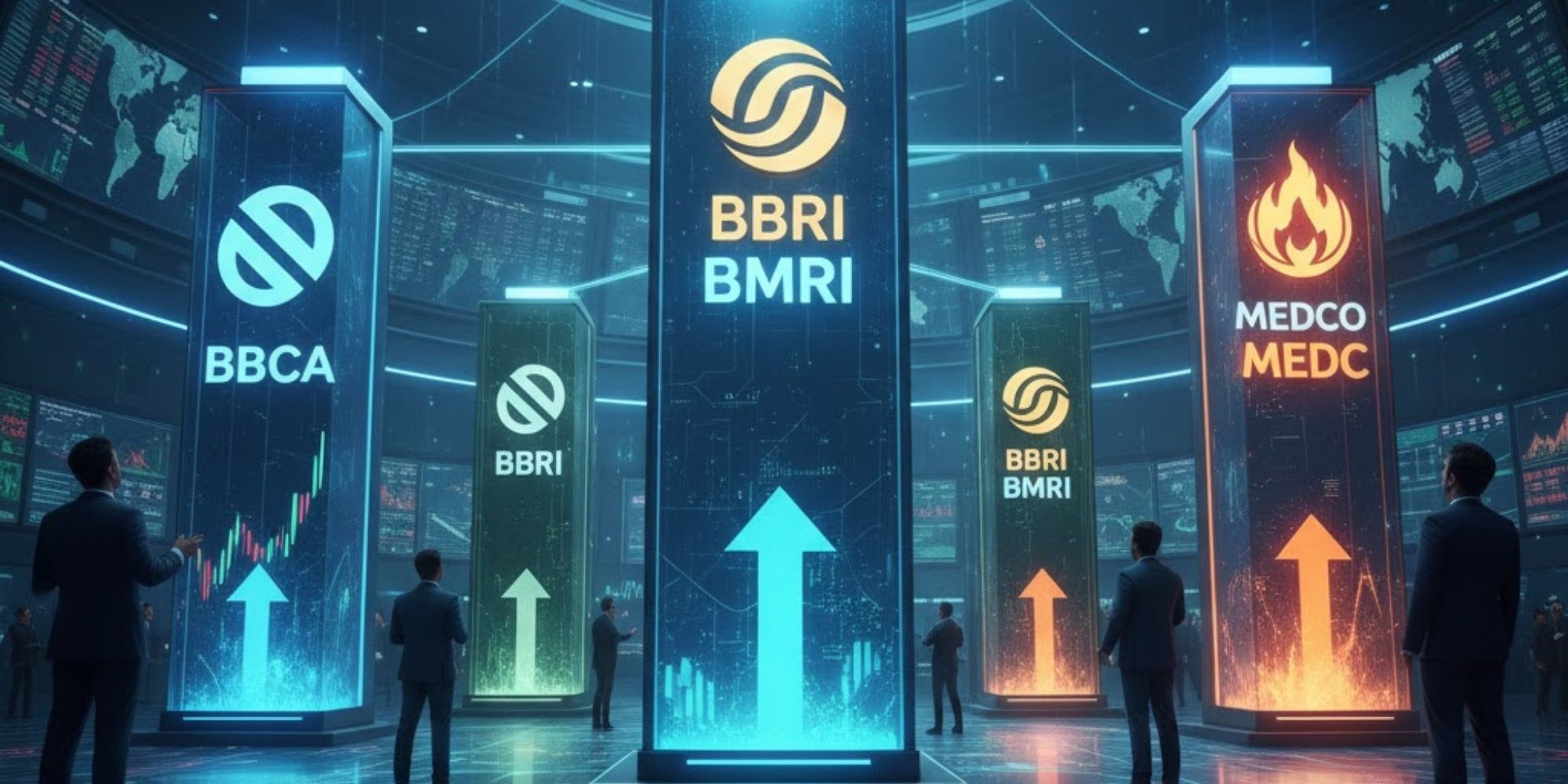 Rekomendasi saham 4 Maret 2026 saat IHSG uji 7.870. BBCA, BBRI, BMRI, Antam dan Medco jadi sorotan asing.