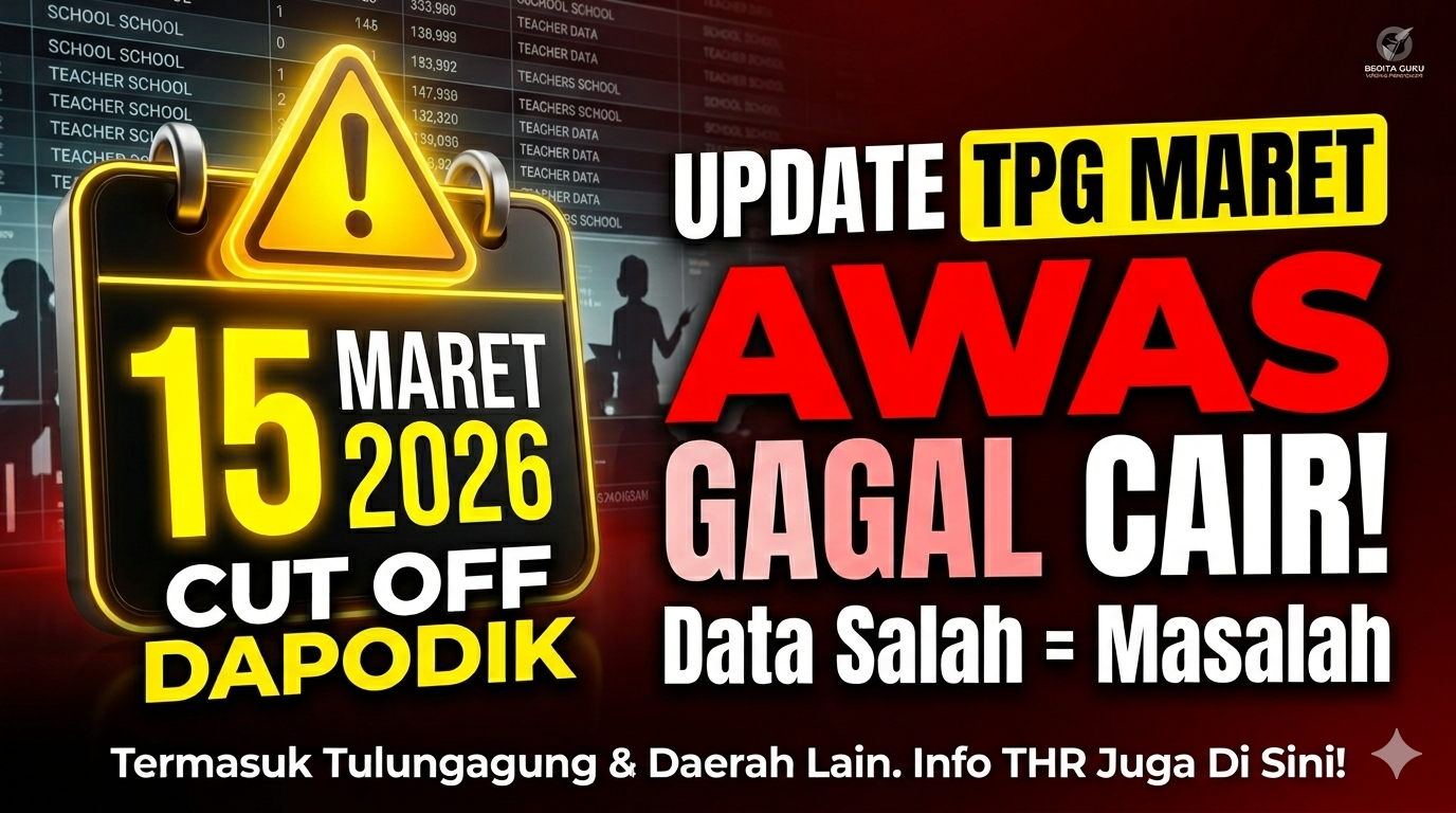 Update TPG Maret 2026 dan THR 2026 terbaru. (Ilustrasi: Gemini)