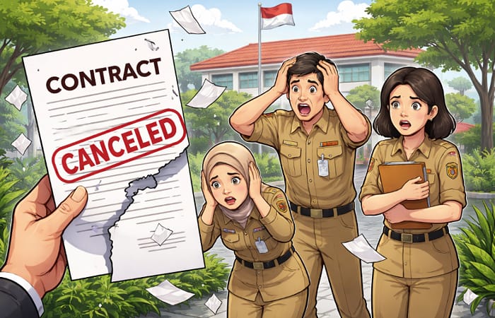 Isu penghapusan PPPK Paruh Waktu 2026 dipastikan tidak benar. Menpan RB tegaskan status tetap aman dan berjalan.