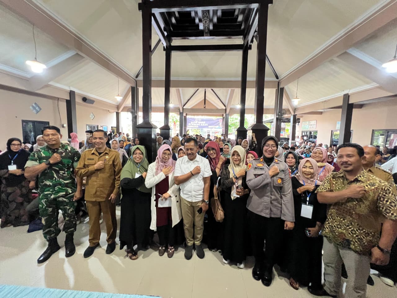 Sosialisasi program MBG yang digelar di Kantor Desa Desa Sobontoro, Kecamatan Boyolangu, Tulungagung, Selasa (3/2/2026).