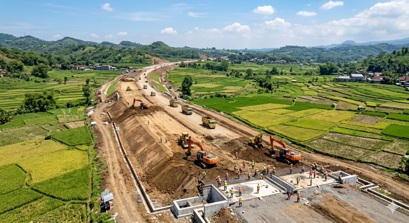 Tol Malang Panjen masuk review desain, pembebasan lahan 2027. Pansela ditargetkan tumbuh pesat seperti Pantura.