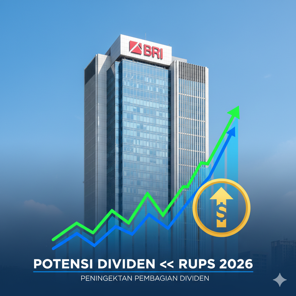 PT Bank Rakyat Indonesia Tbk membuka peluang peningkatan rasio pembagian dividen untuk tahun buku 2025. Keputusan final akan ditetapkan dalam RUPS pada 10 April 2026.