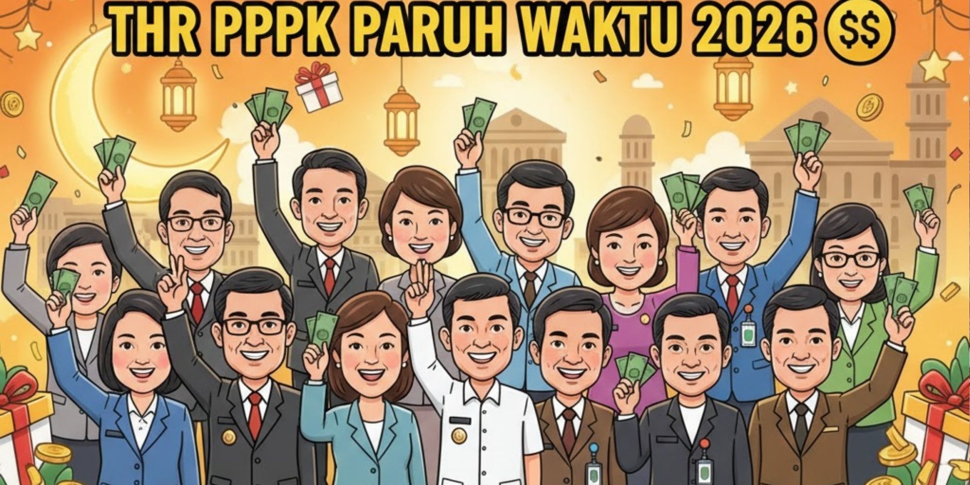 THR PPPK paruh waktu 2026 jadi sorotan. Berdasarkan UU ASN, pegawai ASN kontrak ini berpeluang menerima tunjangan hari raya.