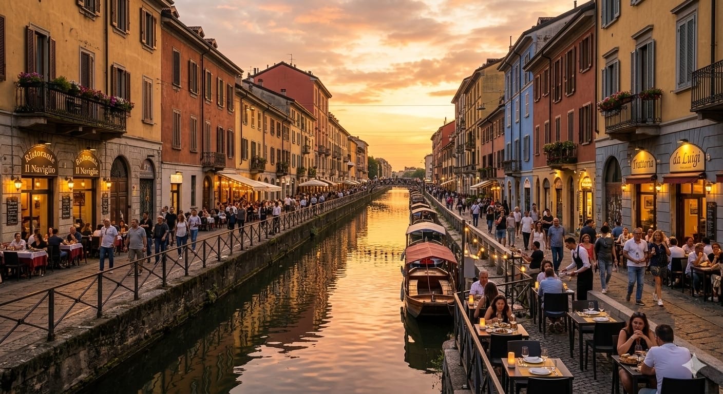 Panduan wisata Milan Italia: jelajahi Duomo di Milano, Galleria Vittorio Emanuele II, hingga kanal Navigli yang ikonik. 