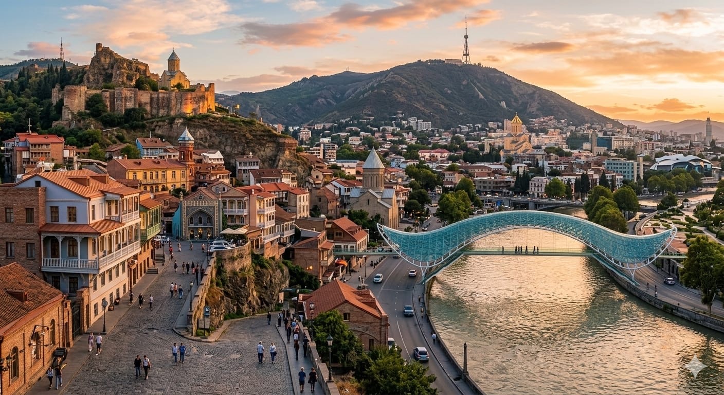 Wisata Georgia viral di YouTube. Dari Tbilisi, Kazbegi hingga Batumi, negara ini menyimpan panorama alam dan sejarah menakjubkan.