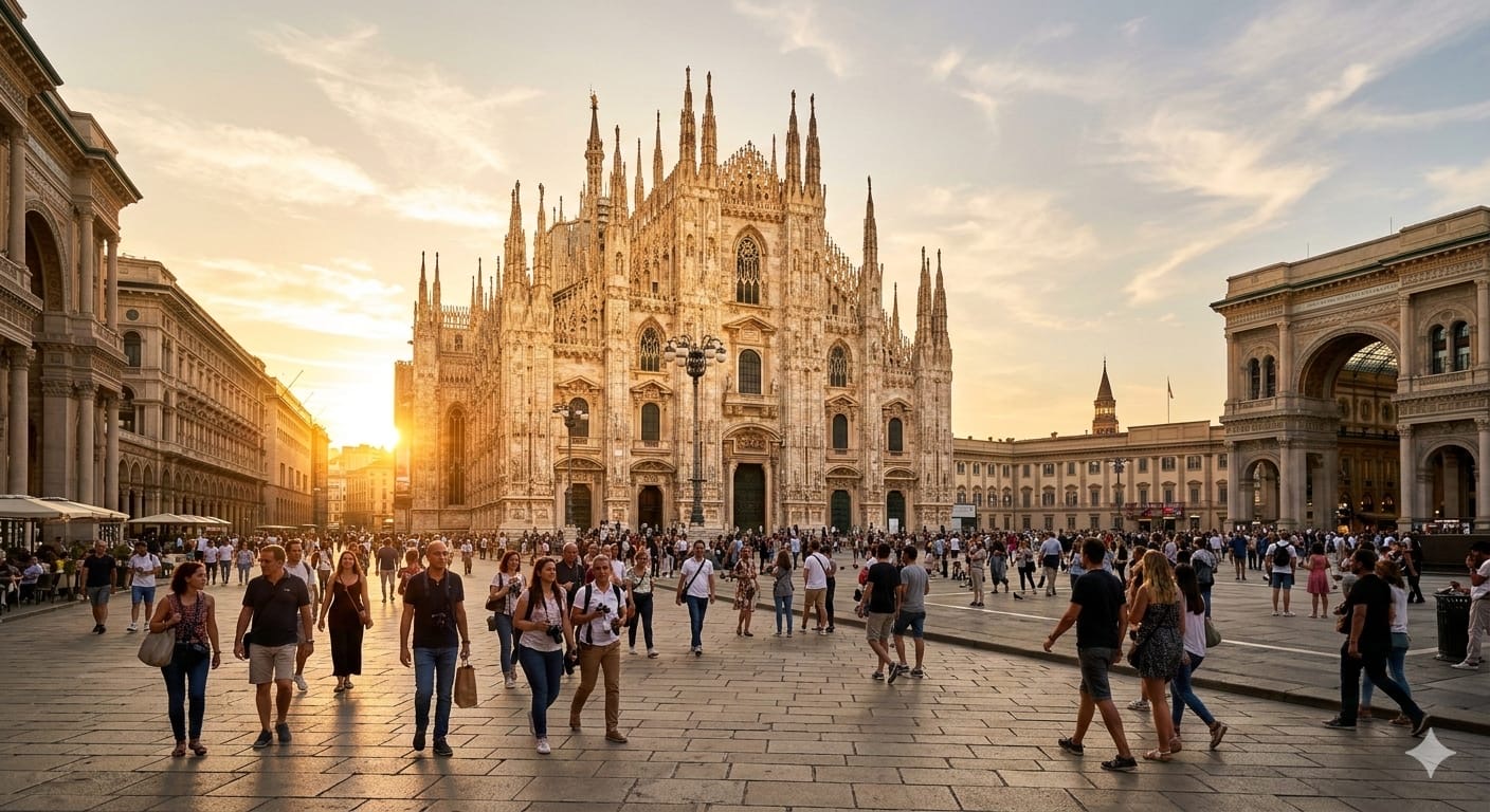 Liburan ke Milan Italia menawarkan banyak destinasi ikonik mulai dari Duomo Cathedral, Navigli canal hingga day trip ke Verona dan Lake Como.