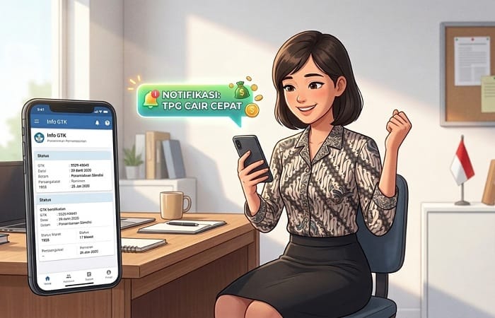 SKTP Maret dipercepat karena banyak hari libur. Apakah pencairan TPG guru juga ikut dipercepat? Ini penjelasan terbaru dari Info GTK.
