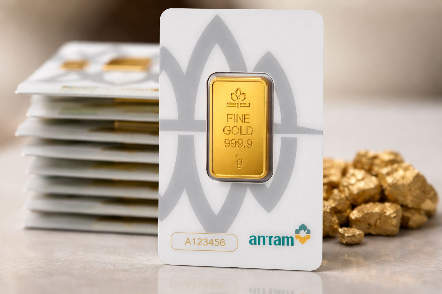 Harga emas Antam hari ini 7 Maret 2026 turun Rp23 ribu. Simak update harga terbaru dan harga buyback emas Antam. 