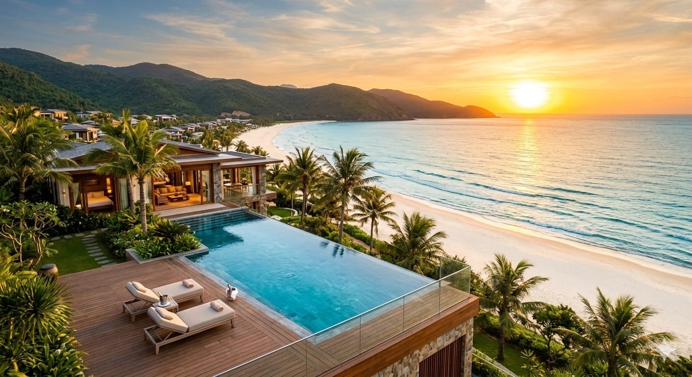 Anantara Quy Nhon Villas Vietnam jadi sorotan. Resort mewah 5 bintang dengan private beach, vila kolam renang, dan spa premium.