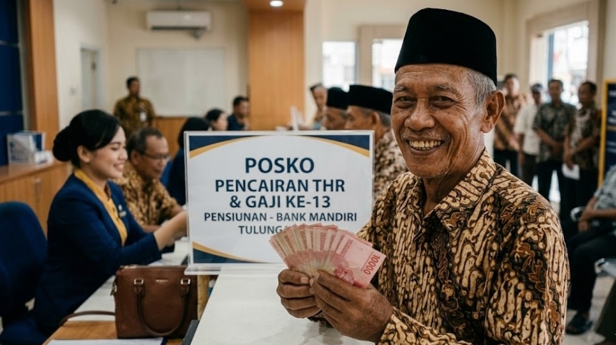 THR Pensiunan 2026 Diprediksi Cair pertengahan Maret, Bisakah Sekaligus Rapel 3 Bulan? Ini Estimasi Jadwal dan Komponen Lengkapnya