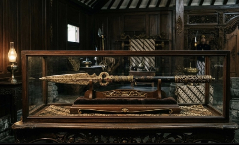Mengungkap misteri Tombak Baru Klinting milik Ki Ageng Mangir. Simbol kesaktian yang ditakuti Mataram, kini tersimpan rapi di Kraton Yogyakarta.