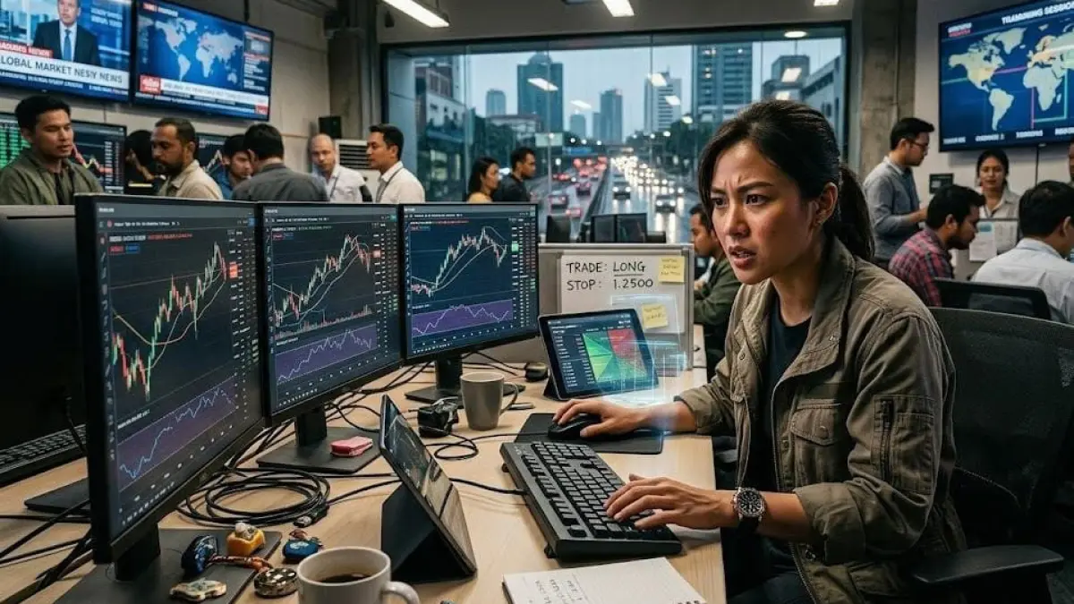 Trading Forex: Kisah Rizki Aditama Bangkit dari Rugi Rp400 Juta, Kini Bangun Sekolah Trading Gratis untuk Trader Indonesia