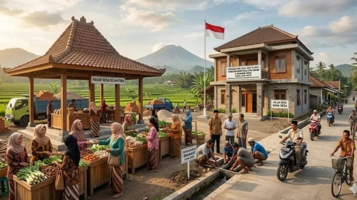 Dana desa untuk Koperasi Merah Putih disebut digunakan mencicil Rp240 triliun selama 6 tahun untuk pembangunan 80.000 koperasi di Indonesia.