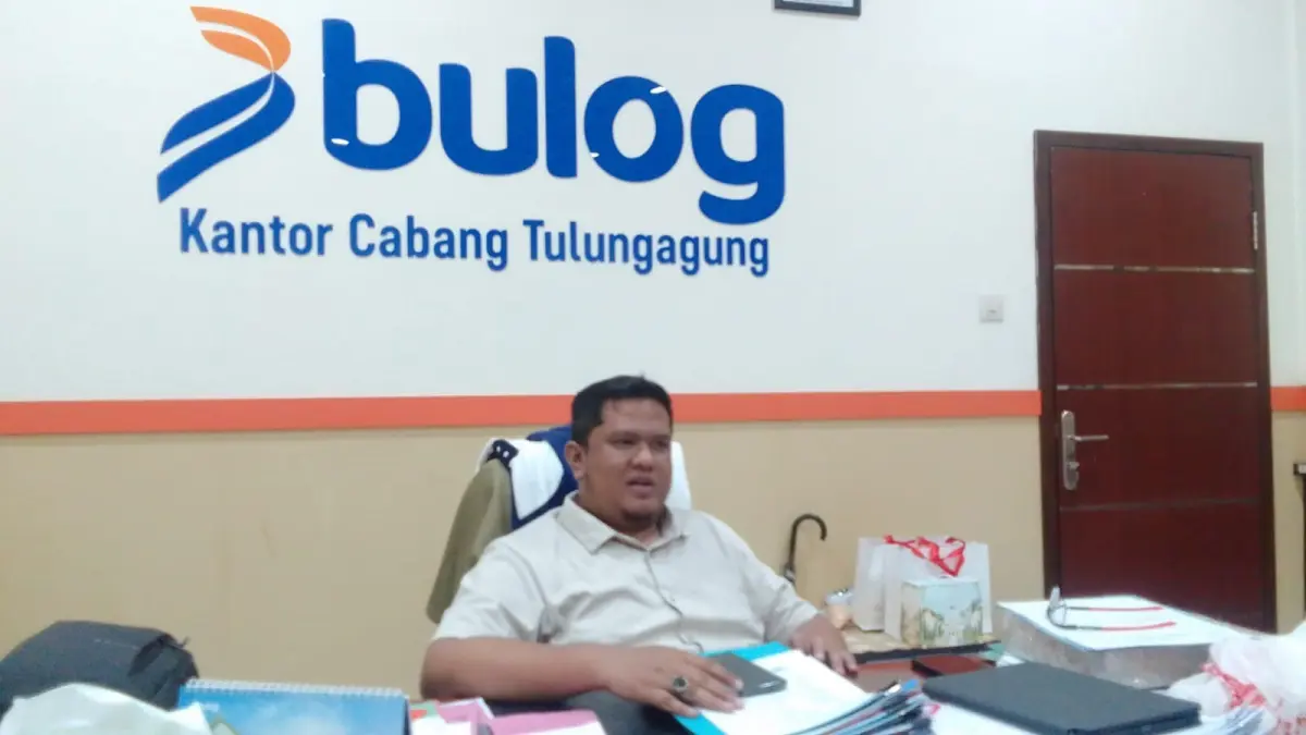 Kepala Bulog Cabang Tulungagung, Yonas Haryadi Kurniawan 