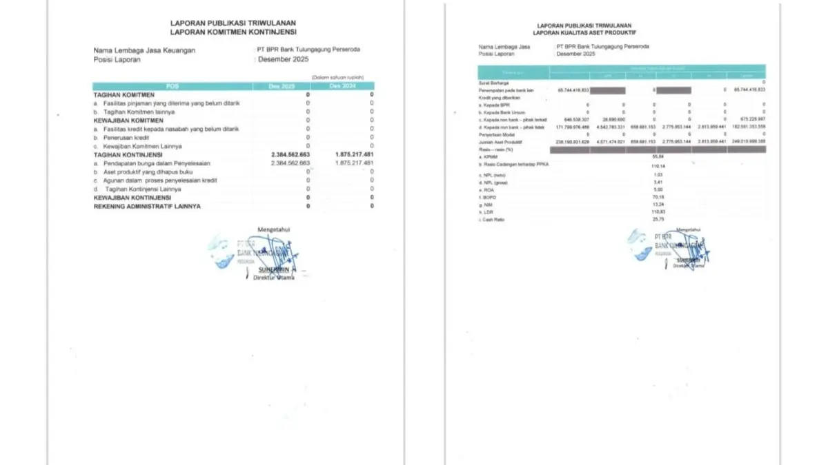 Laporan Publikasi Triwulanan