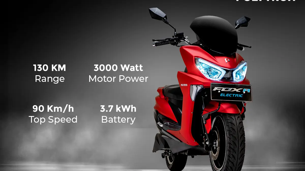 Polytron Fox R hadir dengan harga murah dan top speed 97 km/jam. (Sumber: Polytron)