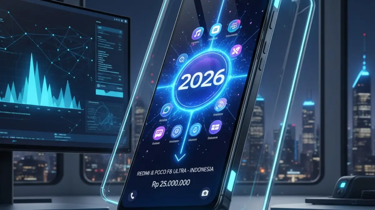 10 HP terbaru 2026 resmi rilis di Indonesia, dari Redmi hingga Poco F8 Ultra. Simak spesifikasi lengkap dan harga terbarunya!