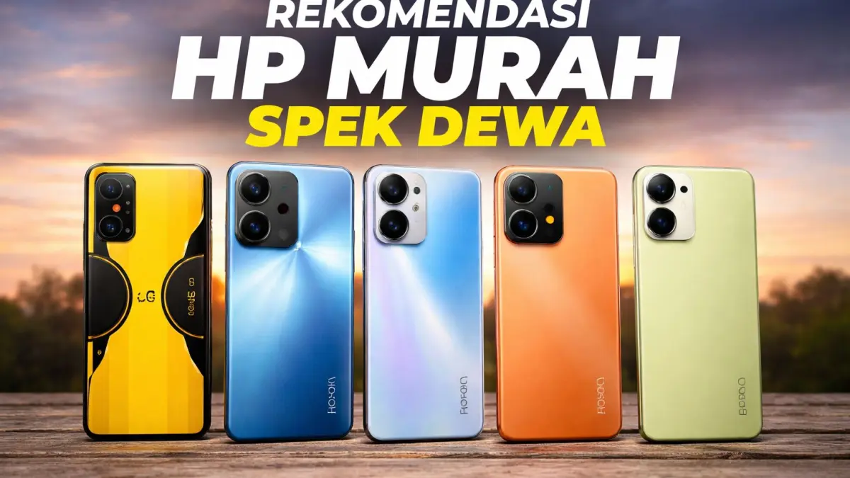 Ini dia Deretan 7 HP Murah Spek Ngebut Lebaran 2026, Harga 1 Jutaan Tapi Fitur Niat