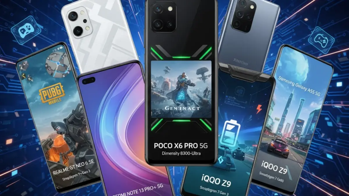 Rekomendasi HP gaming murah 3–4 jutaan terbaik 2026 dengan spek gahar, cocok main PUBG, ML, hingga Genshin Impact tanpa lag.