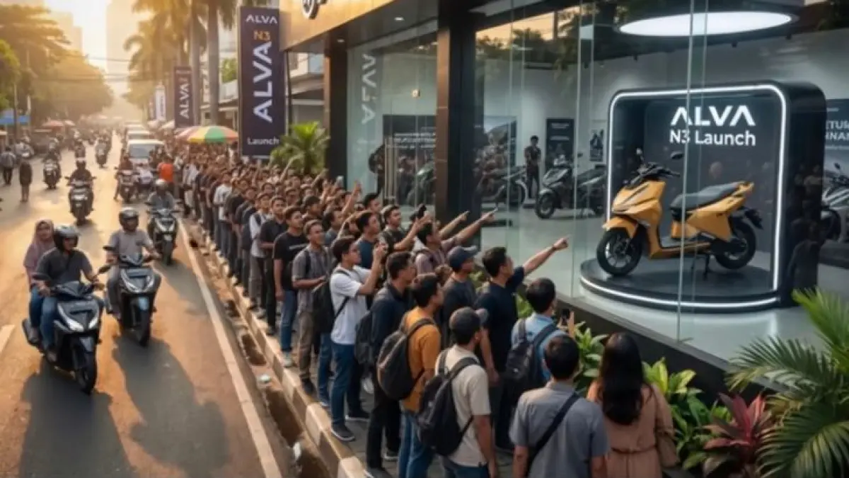 Intip spek Alva N3 Next Gen 2026! Jarak tempuh 140 km & fitur Boost Charge. Harga mulai Rp 11 jutaan bikin antrean dealer mengular. Cek di sini!