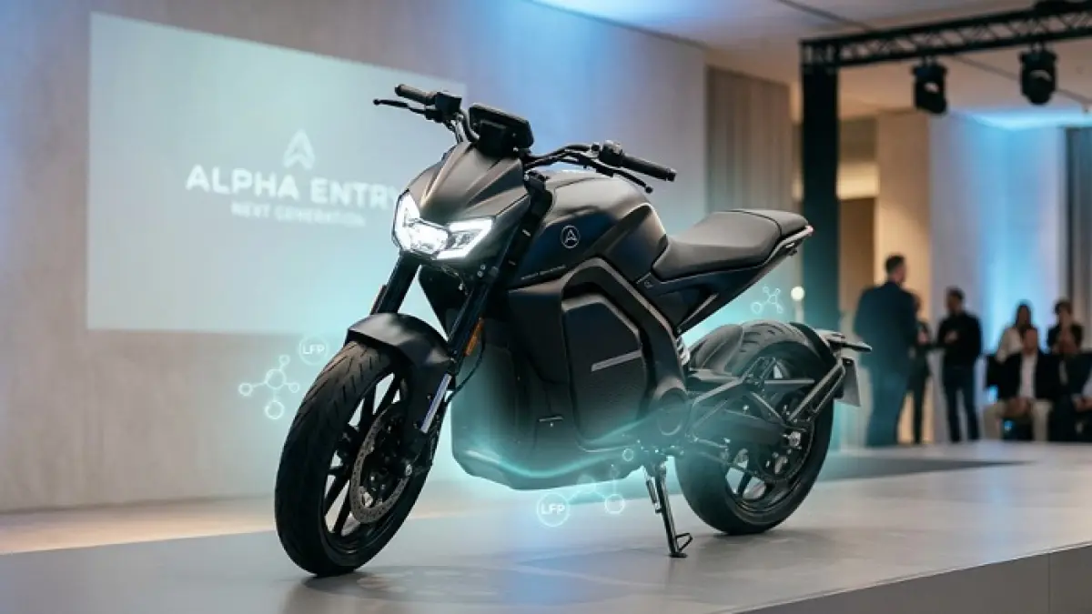 Alpha Entry Next Generation hadir dengan baterai LFP, jarak tempuh 140 km dan harga terjangkau, jadi motor listrik paling efisien!