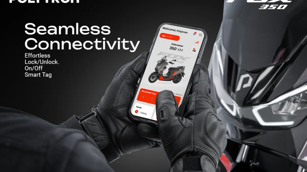 Polytron Fox 350 diuji ke kantor, baterai hanya berkurang 11 persen untuk 15,6 km, simak kelebihan dan kekurangannya.