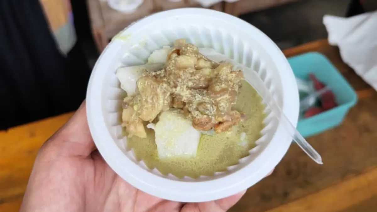 Tradisi Lebaran Ketupat atau Kupatan serentak digelar di berbagai pelosok desa di Tulungagung pada Sabtu (28/3/2026) lalu.(NAFI