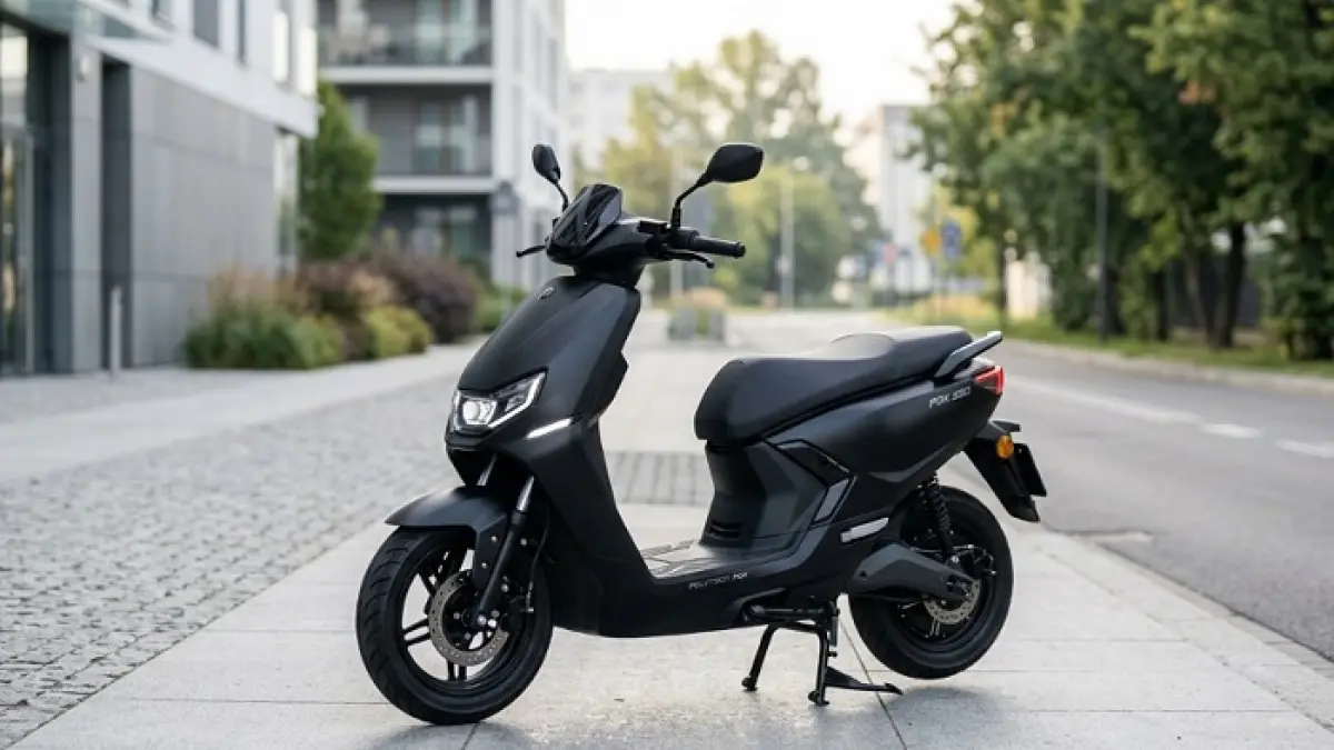 Polytron Fox 350 hadir dengan kenyamanan, fitur lengkap, dan performa halus. Cocok untuk pemula yang beralih ke motor listrik. Ilustrasi Gemini AI