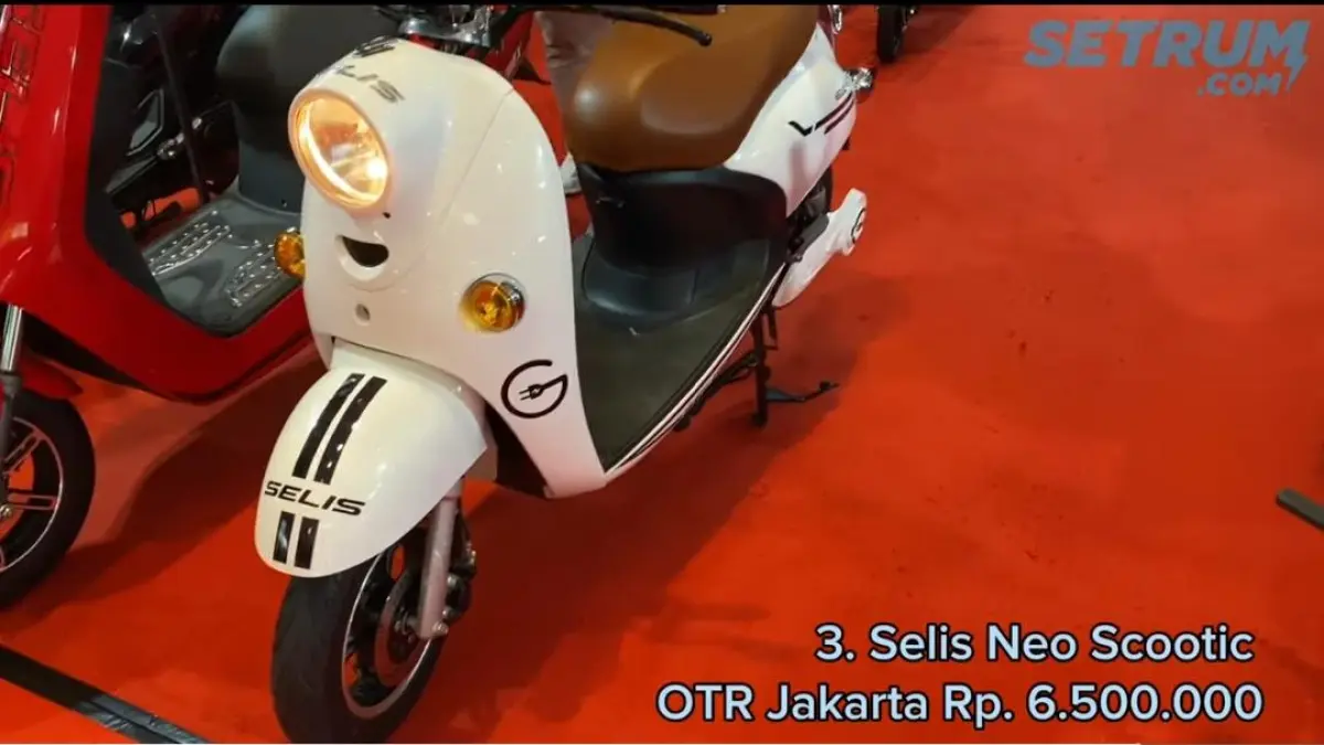 Motor listrik murah IMS 2024 mulai Rp3 juta bikin heboh. Ini daftar lengkap, spesifikasi, dan keunggulannya.