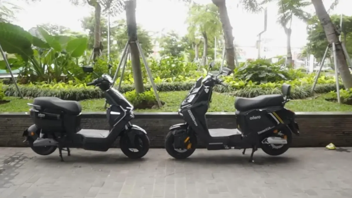 Overo Star 5 Lit hadir dengan baterai 60V, motor 1200 watt, kecepatan 60 km/jam, dan jarak 130 km. Sepeda listrik paling bertenaga.