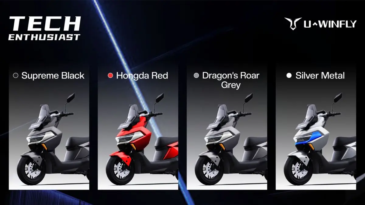 Uwinfly M110G hadir dengan motor 3000 watt, fast charging, fitur smart app, dan harga Rp13 jutaan, cocok untuk mobilitas harian.