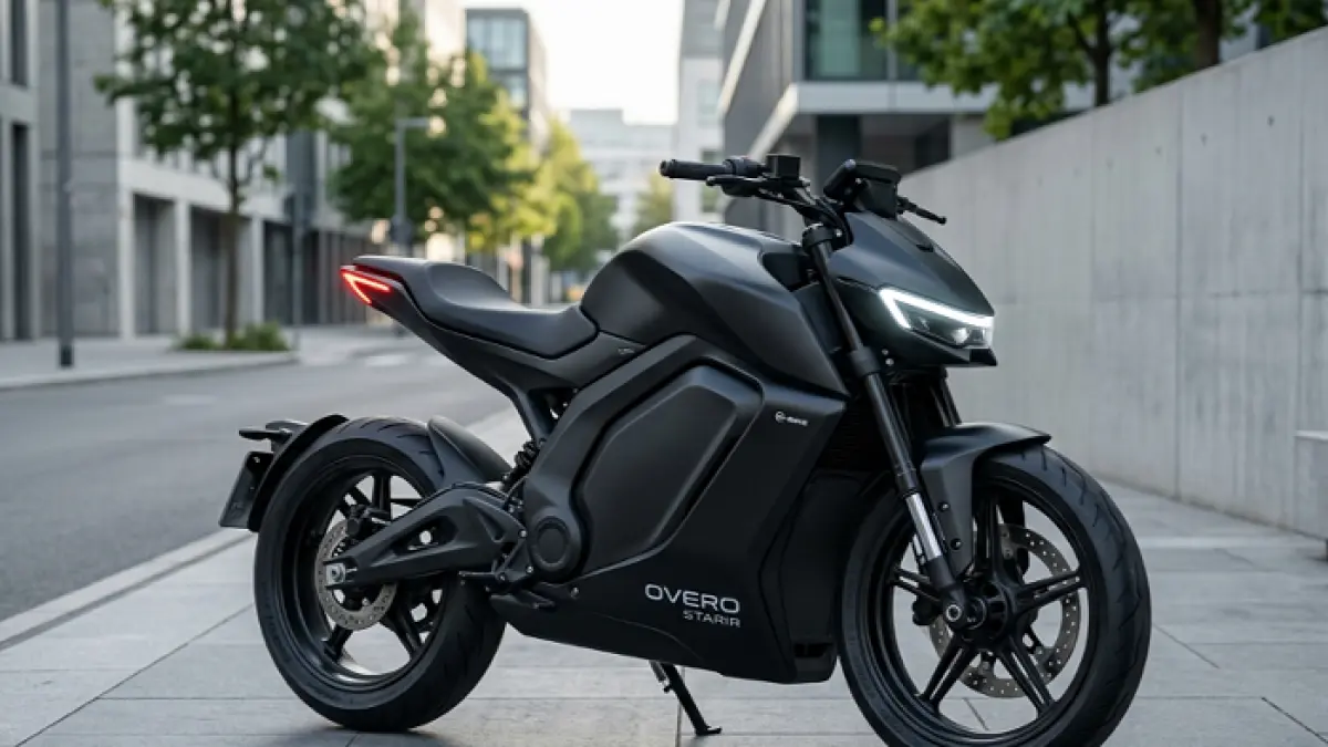 Overo Starir 5 Lit hadir dengan jarak 130 km dan kecepatan 60 km/jam, sepeda listrik canggih rasa motor yang bikin penasaran! Ilustrasi Gemini AI