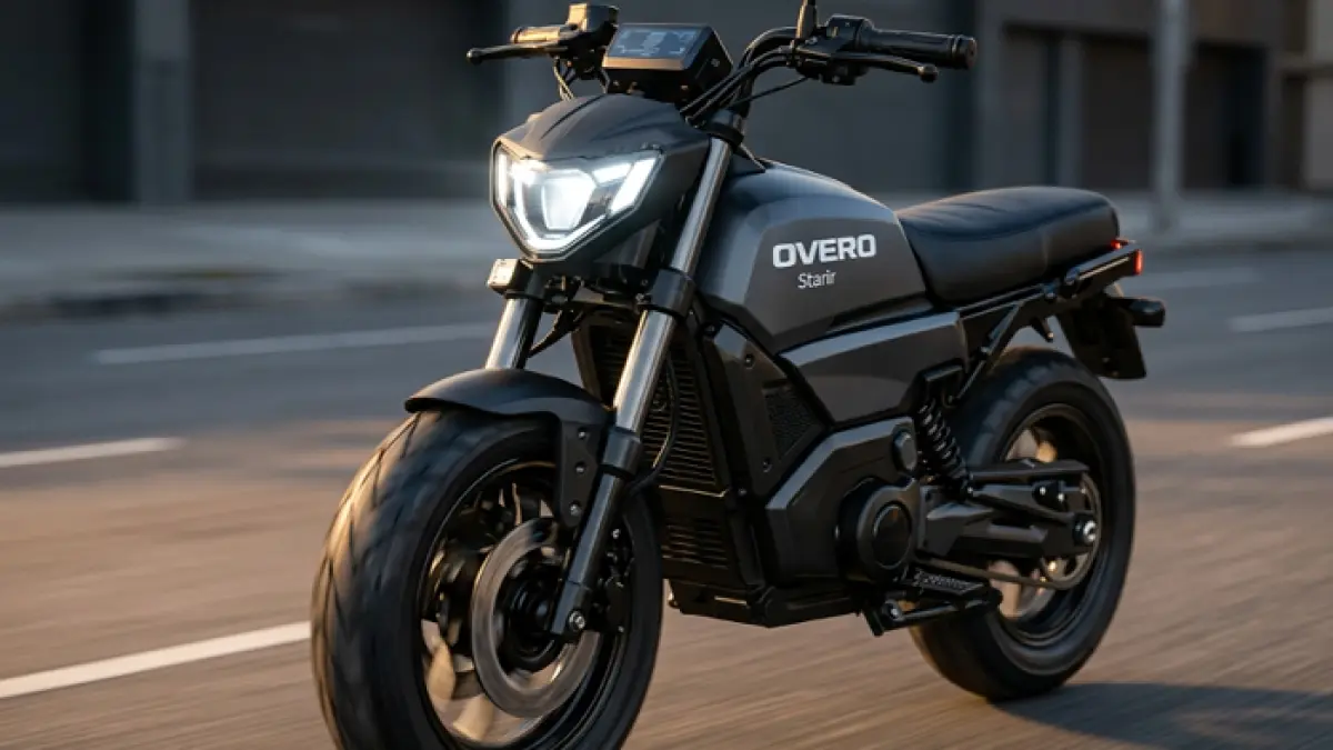 Review Overo Starir 5 Lit, sepeda listrik nyaman dan kencang hingga 60 km/jam dengan jarak tempuh maksimal 130 km. Ilustrasi Gemini AI