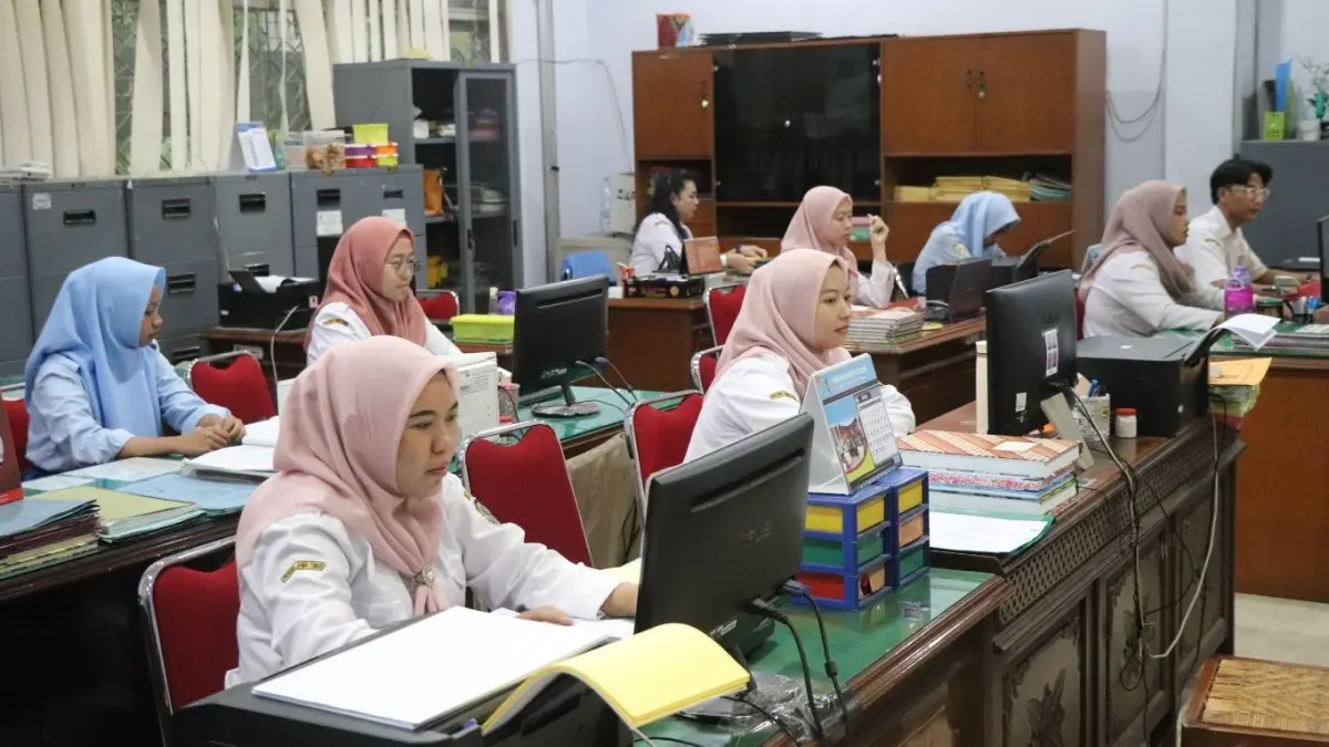 Pemkab terpaksa memperketat rekrutmen ASN lantaran belanja pegawai masih 31 persen.(SANDY YUWANA/RADAR TULUNGAGUNG)