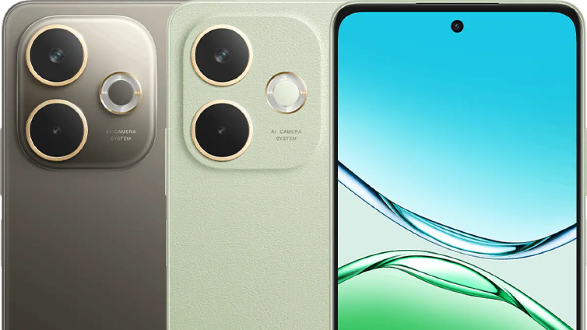 Rekomendasi HP OPPO 2 jutaan 2026: OPPO A5 Pro 4G dan OPPO A60 dengan RAM besar, kamera 50MP, dan fast charging.