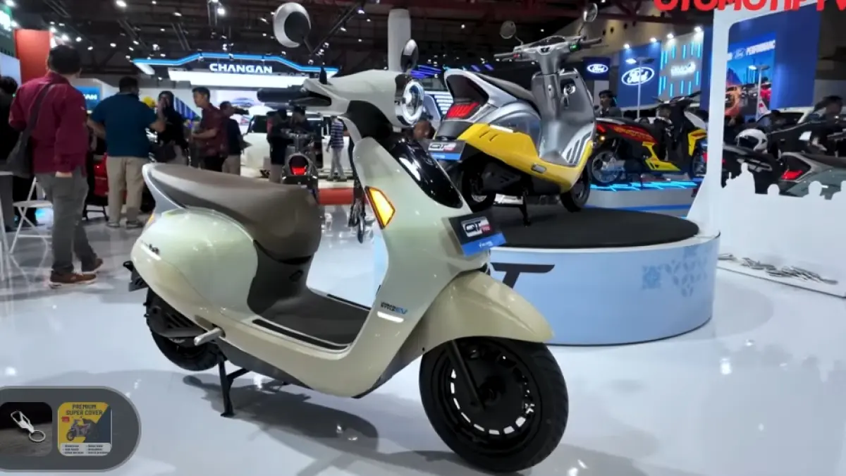 Motor listrik murah Indomobil Cutie hadir di IMS 2026, harga Rp15 juta sudah dapat baterai dan fitur modern