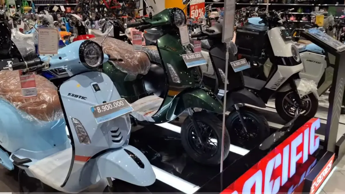 Update harga motor listrik Oktober 2025, mulai Rp8 jutaan! Cek daftar lengkap dari Exotic hingga United dengan promo menarik