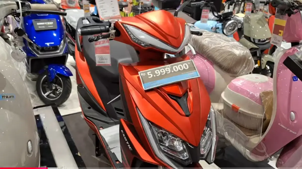 Update harga motor listrik terbaru Maret 2026 di Transmart Cibubur, mulai Rp5 jutaan hingga Rp21 jutaan, lengkap dengan spesifikasi.
